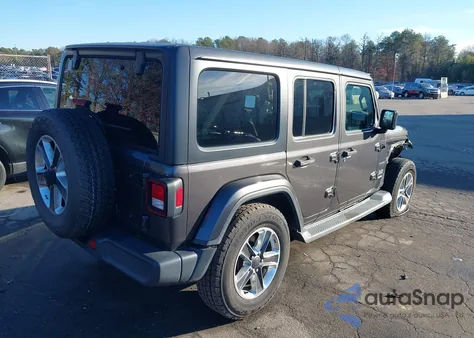 2019 Jeep Wrangler Unlimited Sahara 4X4 z USA, uszkodzony, nr VIN 1C4HJXEG6KW577369